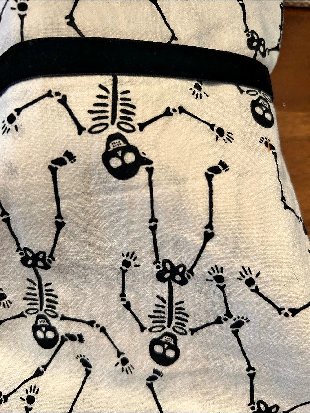 Halloween Kitchen Towels Black & Orange With 2 Sponges - Picture 3 of 5